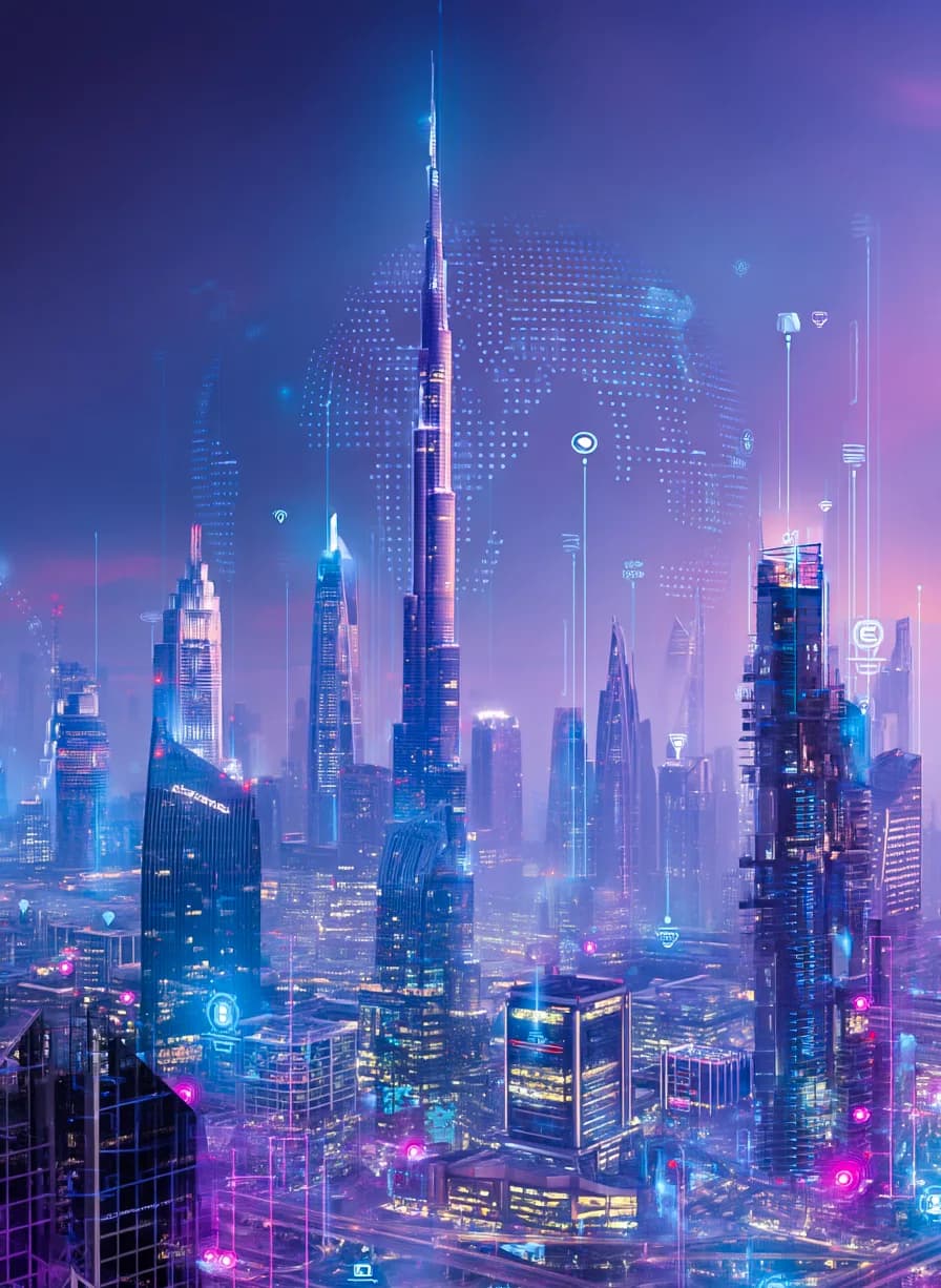 Dubai's growing capital flow via blockchain