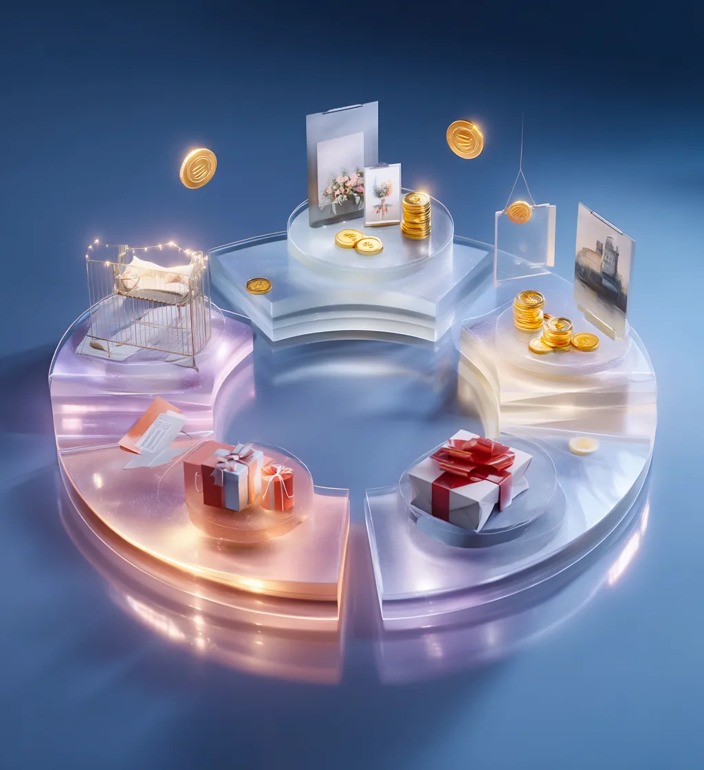 Tokenized asset gifting use cases